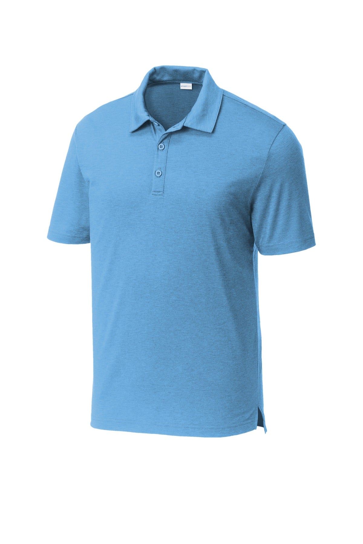 Front View of CarolinaBl Sport-Tek PosiCharge Strive Polo ST530 plain