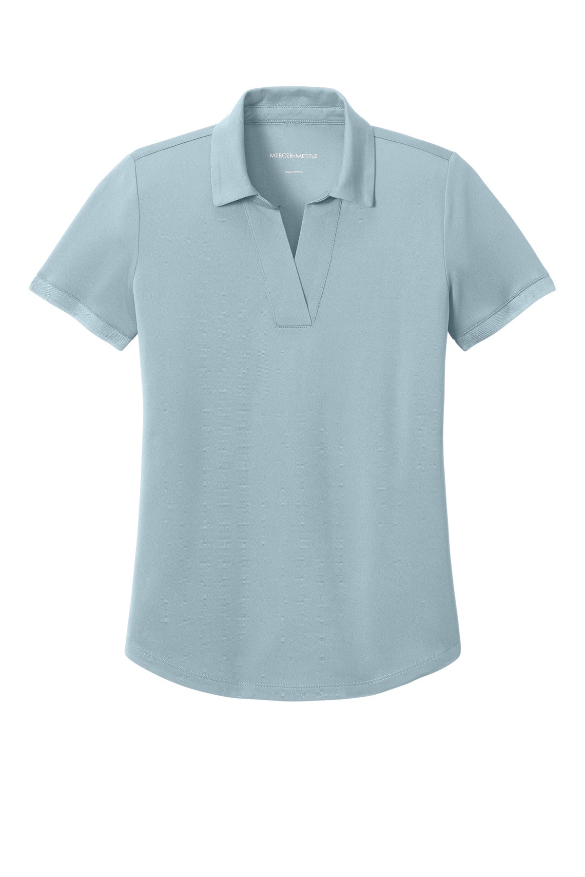 Front View of CelestialB Mercer+Mettle Women's Everyday Performance Polo MM1031 plain