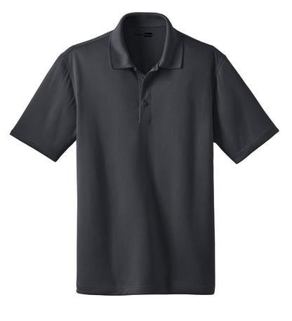 Front View of Charcoal CornerStone - Select Snag-Proof Polo. CS412 plain
