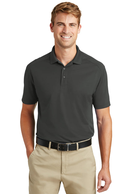 Front View of Charcoal CornerStone Tall Select Lightweight Snag-Proof Polo TLCS418 plain