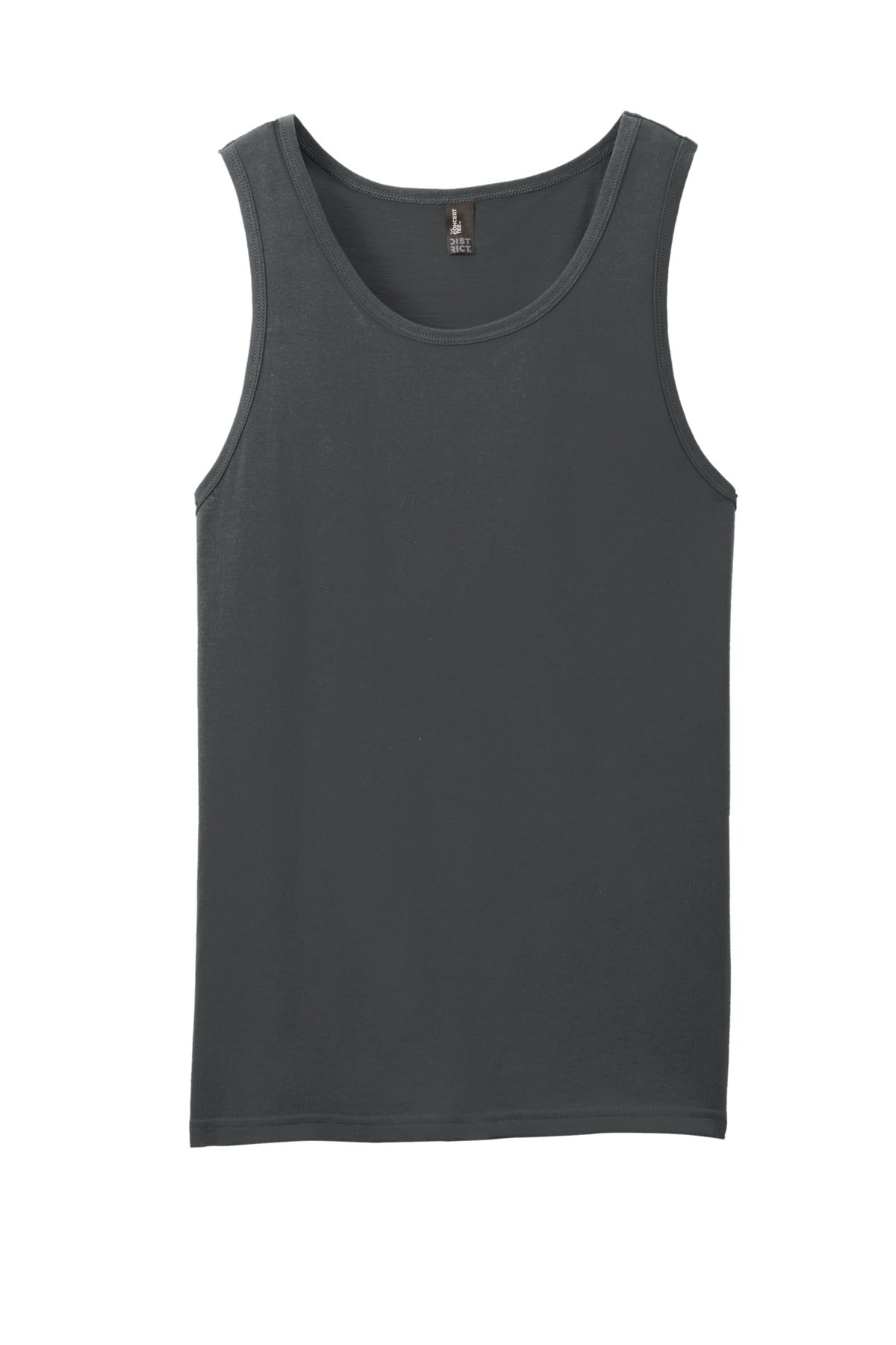 Front View of Charcoal District The Concert Tank . DT5300 plain