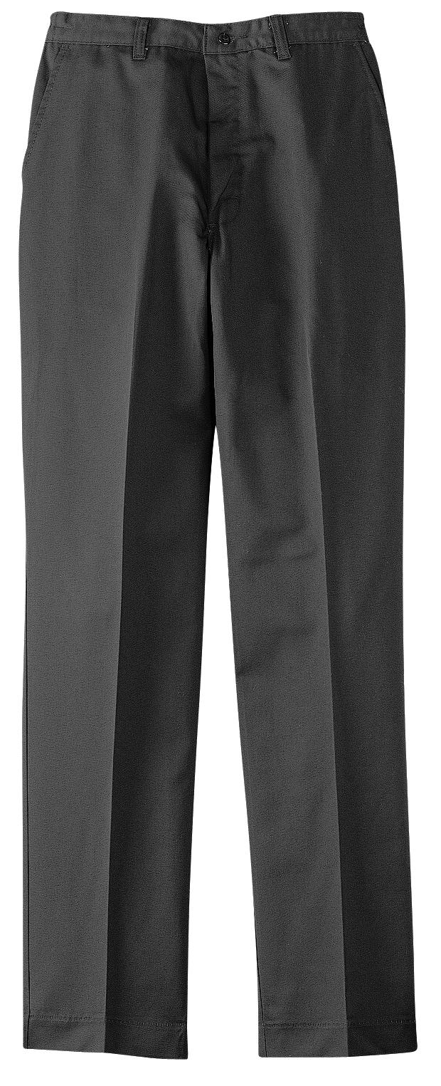 Front View of Charcoal Red Kap Elastic Insert Pant. PT60 plain