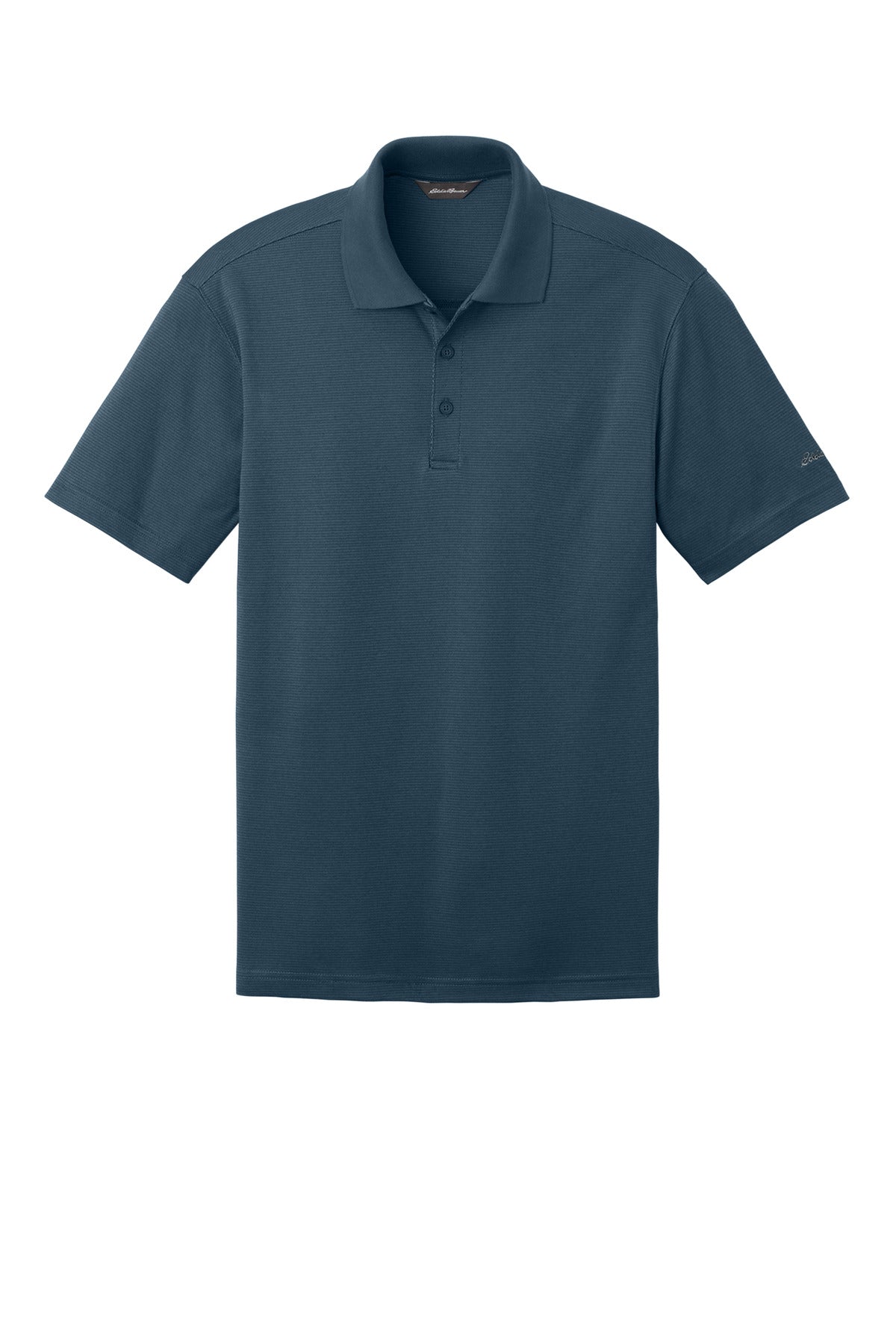 Front View of Coast Blue Eddie Bauer Performance Polo. EB102 plain