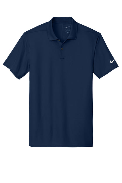 Front View of ColNavy Nike Victory Solid Polo NKDX6684 plain