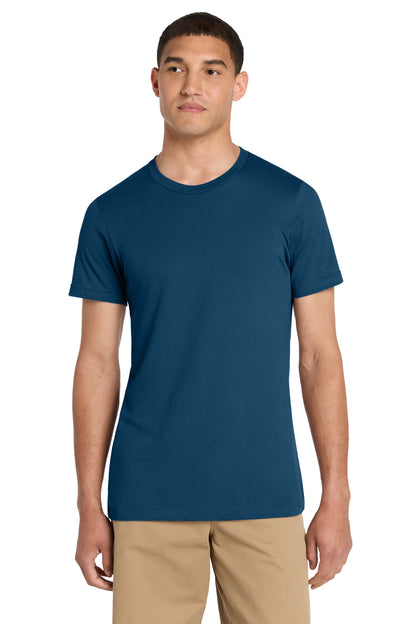 Front View of CooBlue BELLA+CANVAS Unisex Jersey Short Sleeve Tee. BC3001 plain