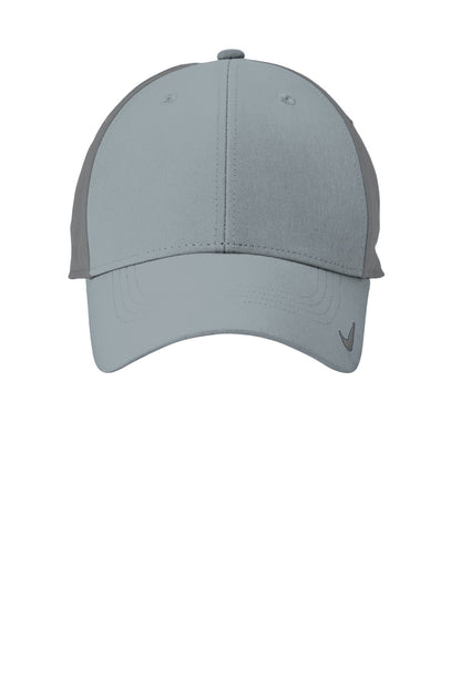 Front View of CoolG/DkGy Nike Dri-FIT Legacy Cap NKFB6447 plain