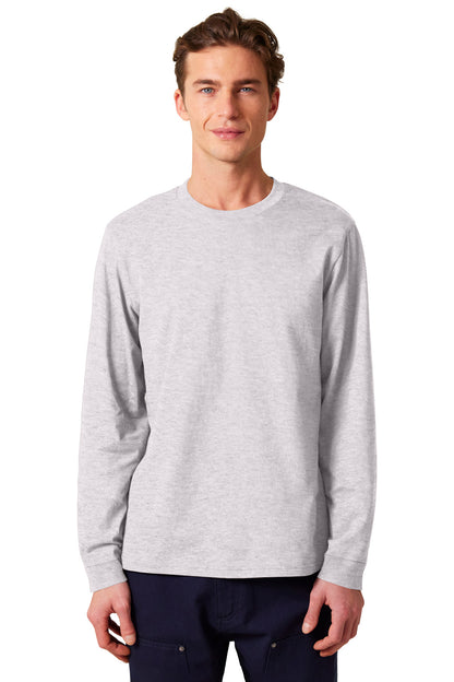 Front View of CoolHtrGry Stanley/Stella Unisex Creator 2.0 Long Sleeve Tee SXU022 plain