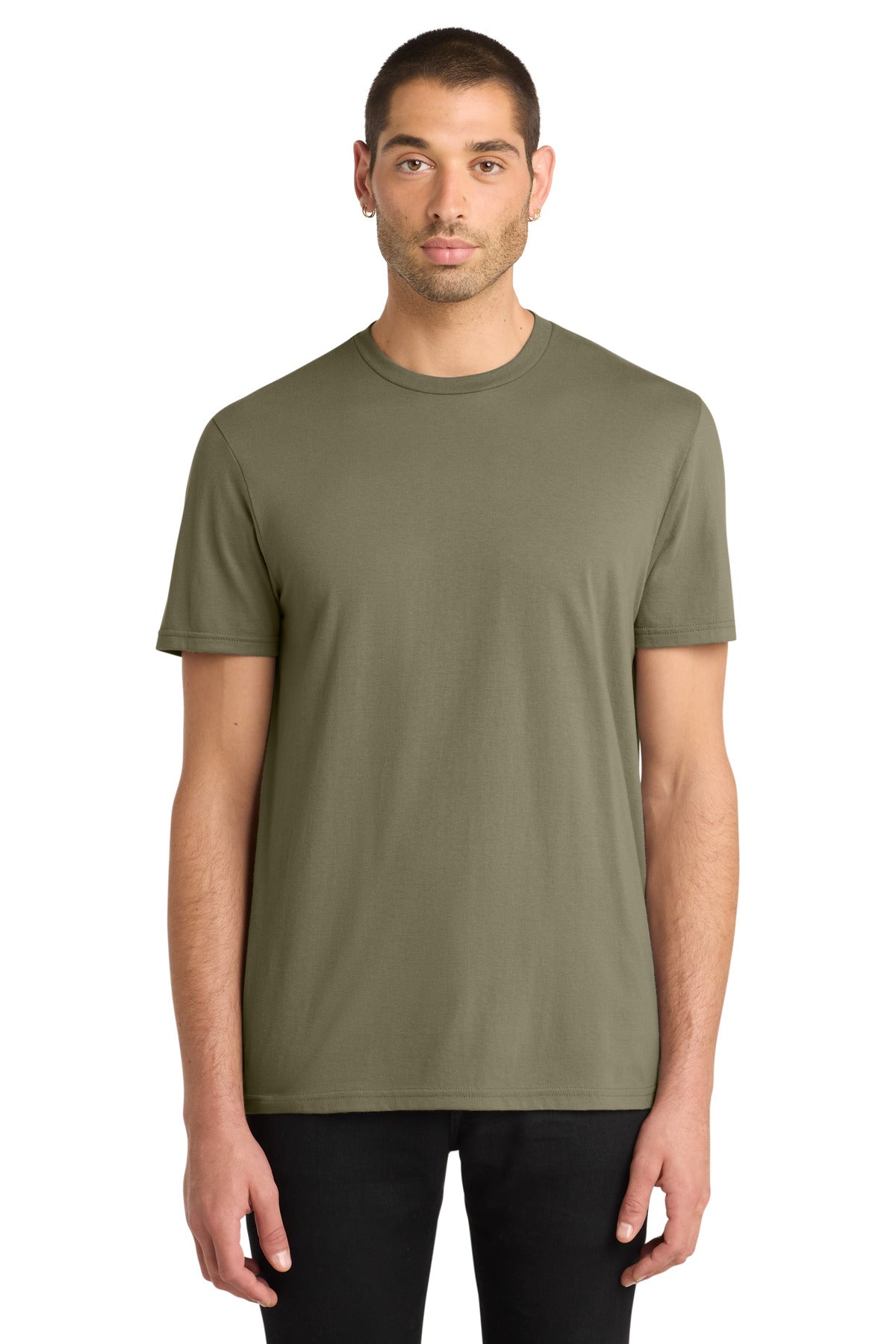 Front View of CoyoteBrn District Very Important Tee . DT6000 plain