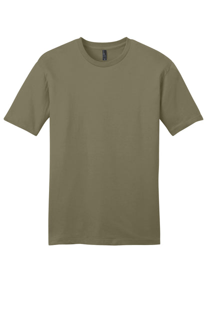 Front View of CoyoteBrn District Very Important Tee . DT6000 plain