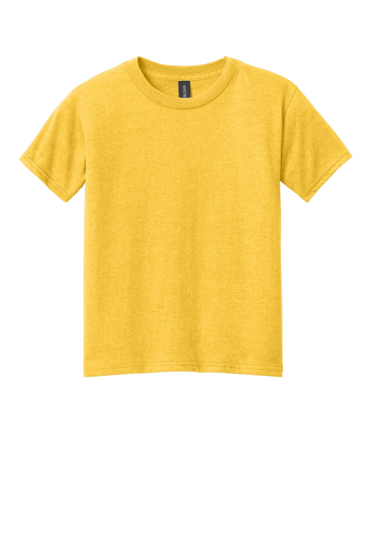 Front View of DaisyMist Gildan Youth Softstyle CVC Tee 64000BCVC plain