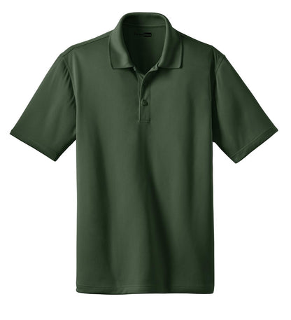 Front View of Dark Green CornerStone - Select Snag-Proof Polo. CS412 plain