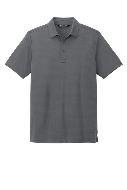 Front View of DarkGrey TravisMathew Bayfront Solid Polo TM1MY399 plain