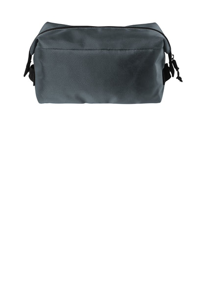 Front View of DarkSlate Port Authority Travel Bag BG751 plain