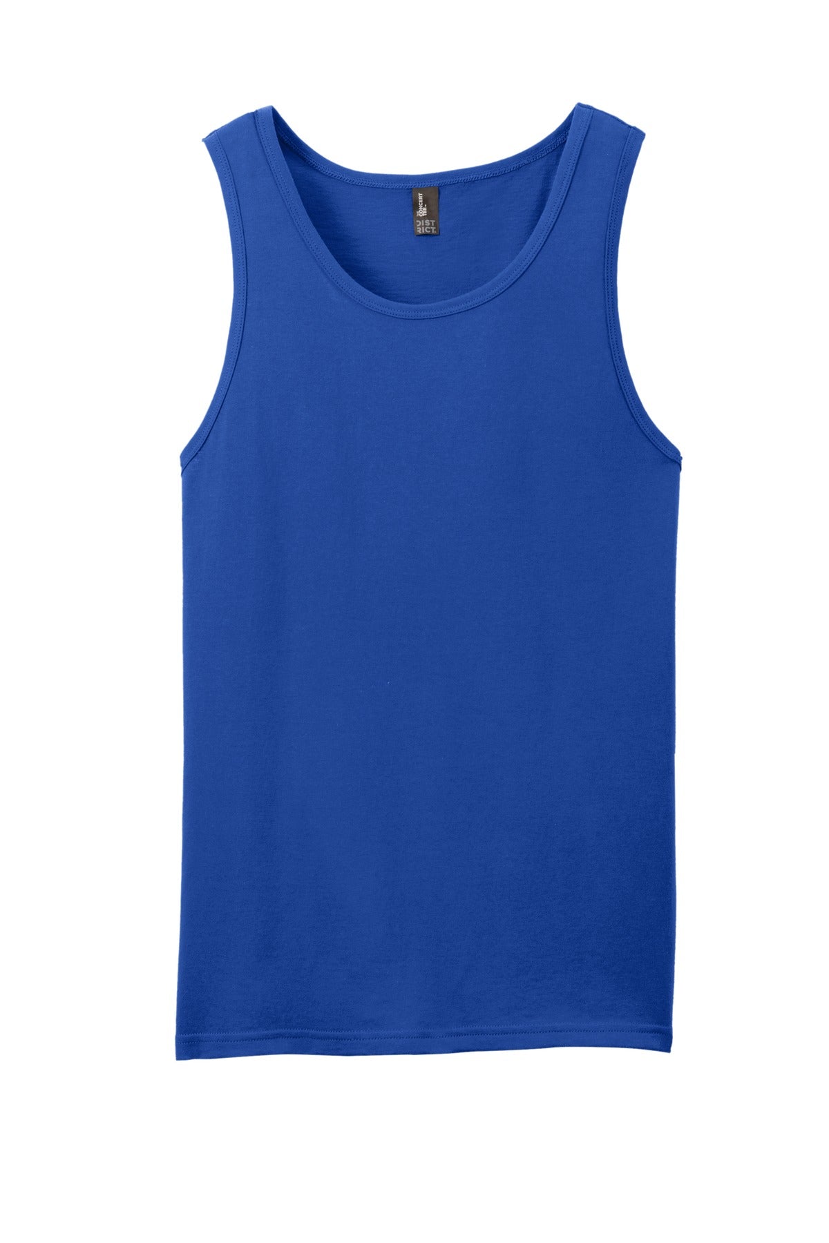 Front View of Deep Royal District The Concert Tank . DT5300 plain
