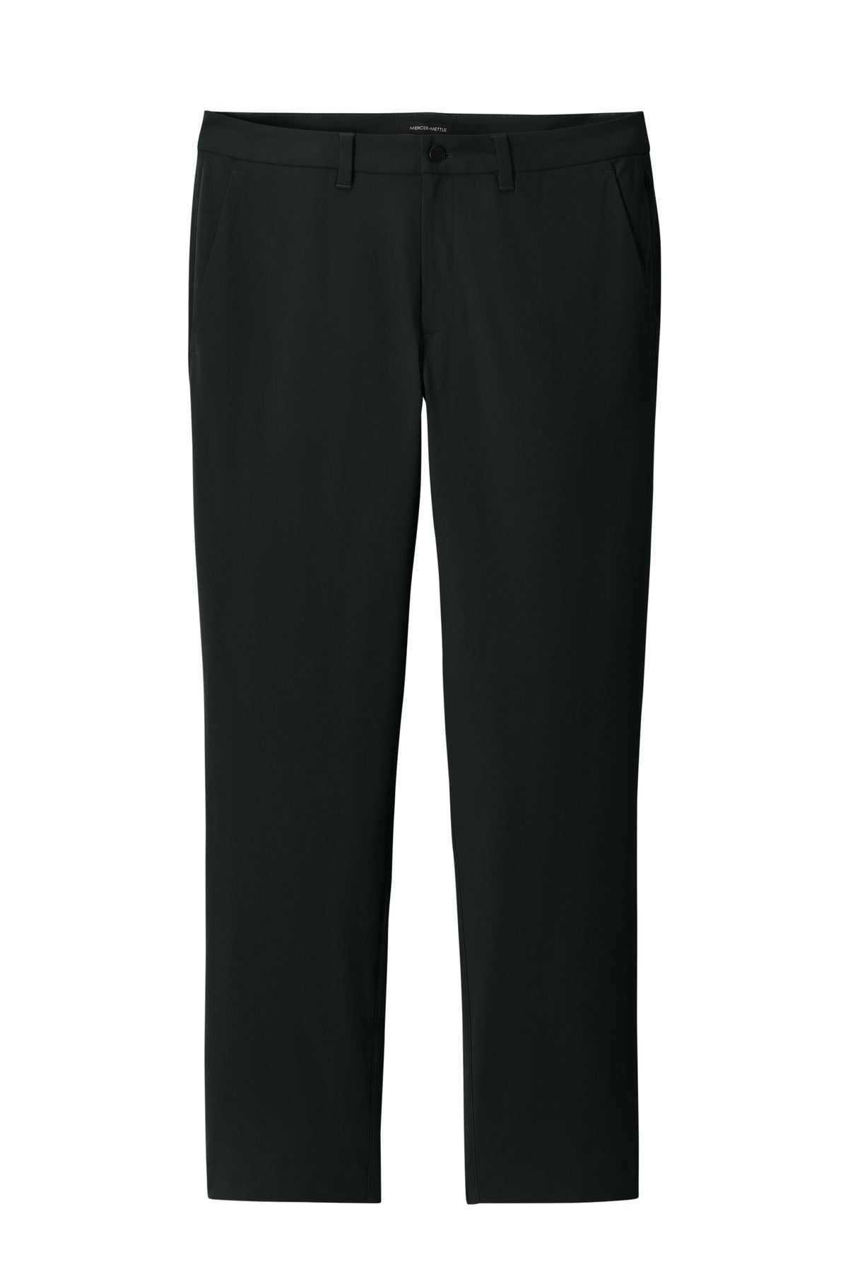 Front View of DeepBlack Mercer+Mettle Capital Tech Pant MM4000 plain