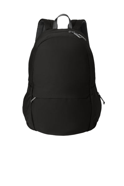 Front View of DeepBlack Mercer+Mettle Claremont Backpack MMB210 plain