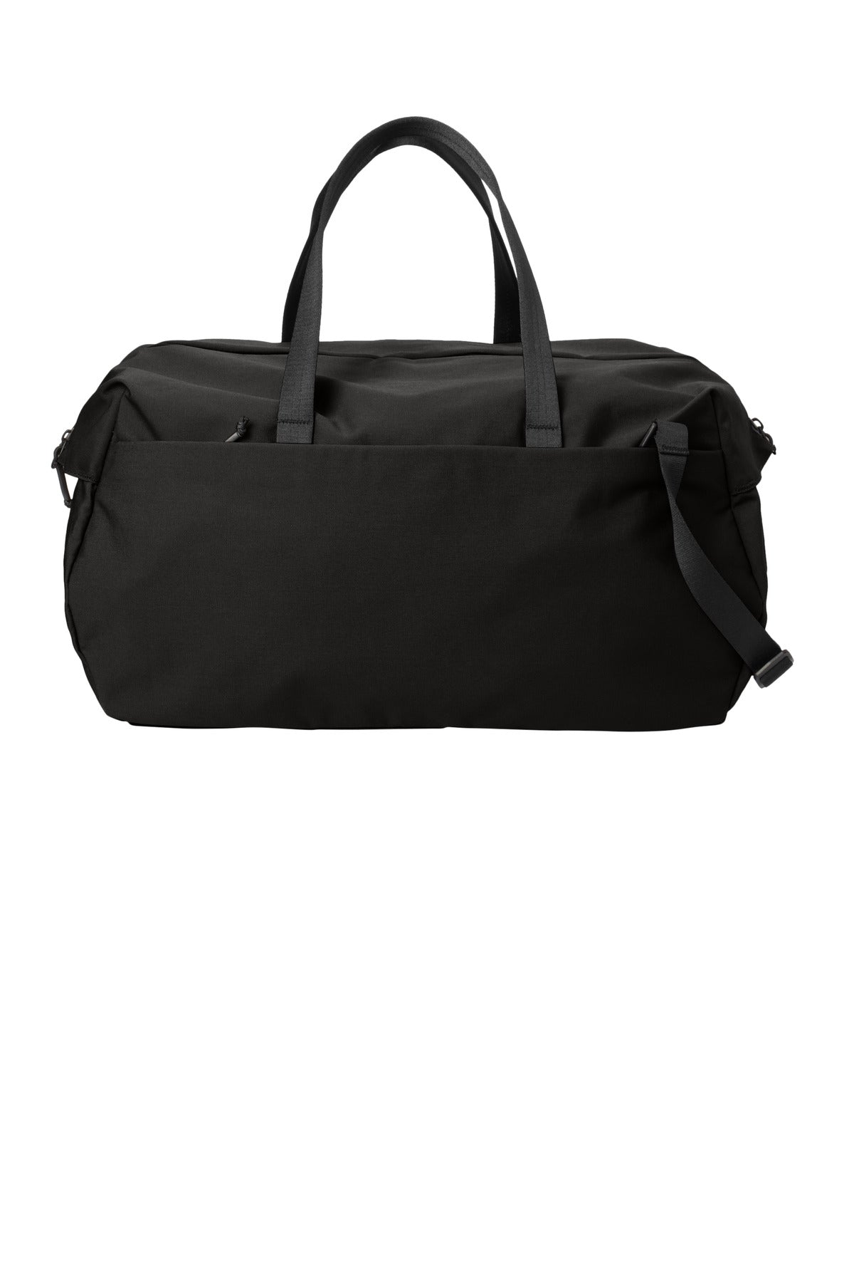 Front View of DeepBlack Mercer+Mettle Claremont Duffel MMB810 plain