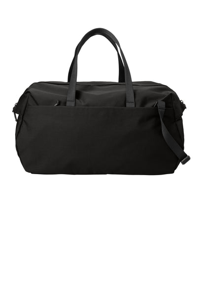 Front View of DeepBlack Mercer+Mettle Claremont Duffel MMB810 plain