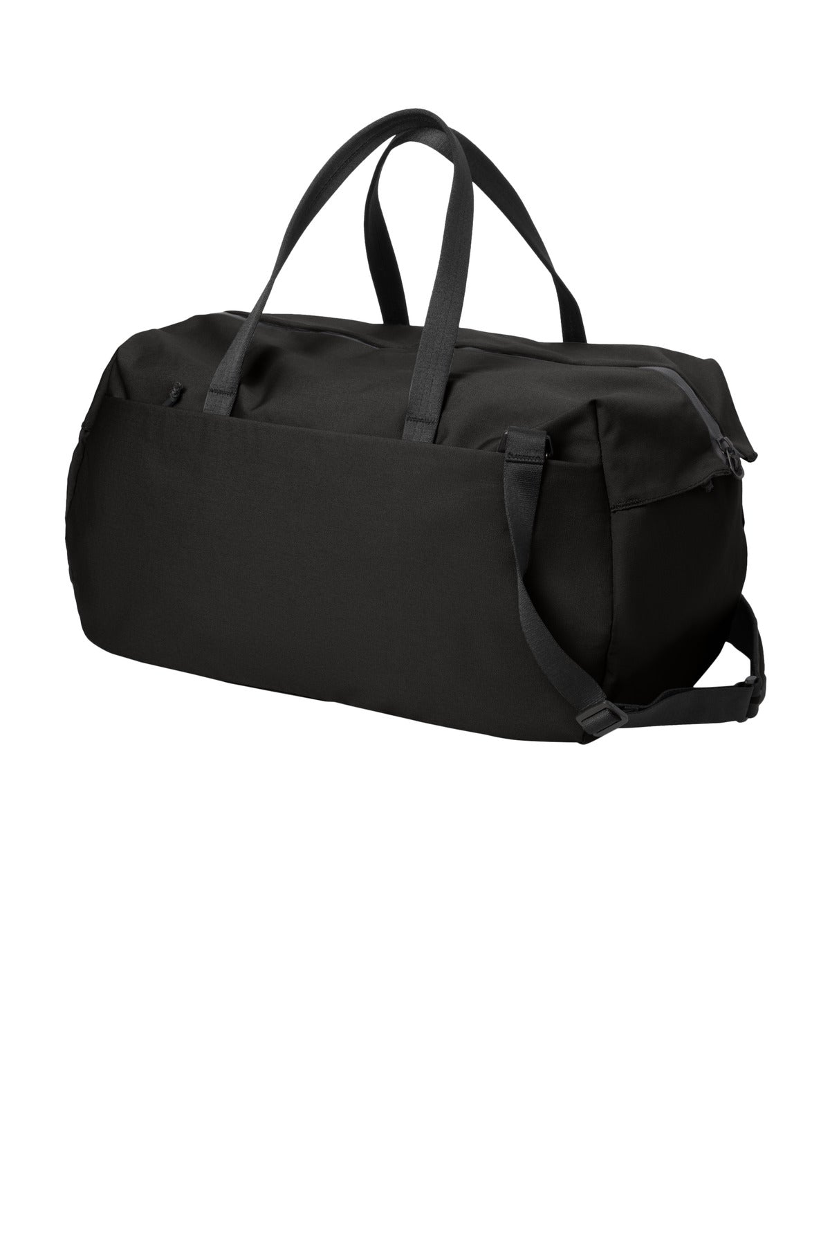 Front View of DeepBlack Mercer+Mettle Claremont Duffel MMB810 plain