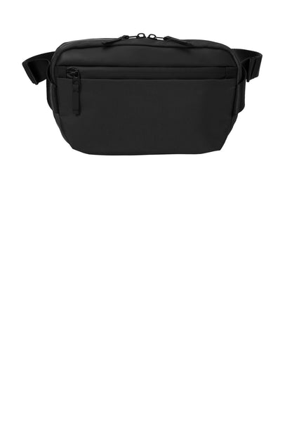 Front View of DeepBlack Mercer+Mettle Crossbody Pack MMB600 plain
