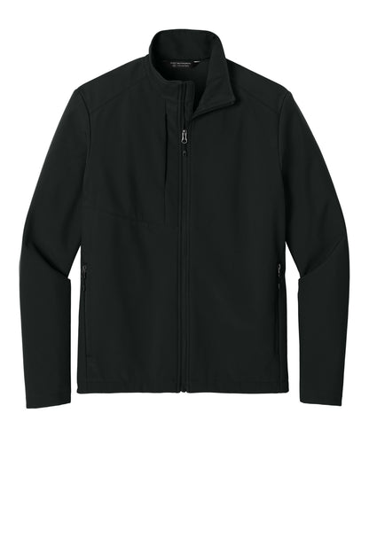 Front View of DeepBlack Port Authority C-FREE Core Soft Shell J720 plain