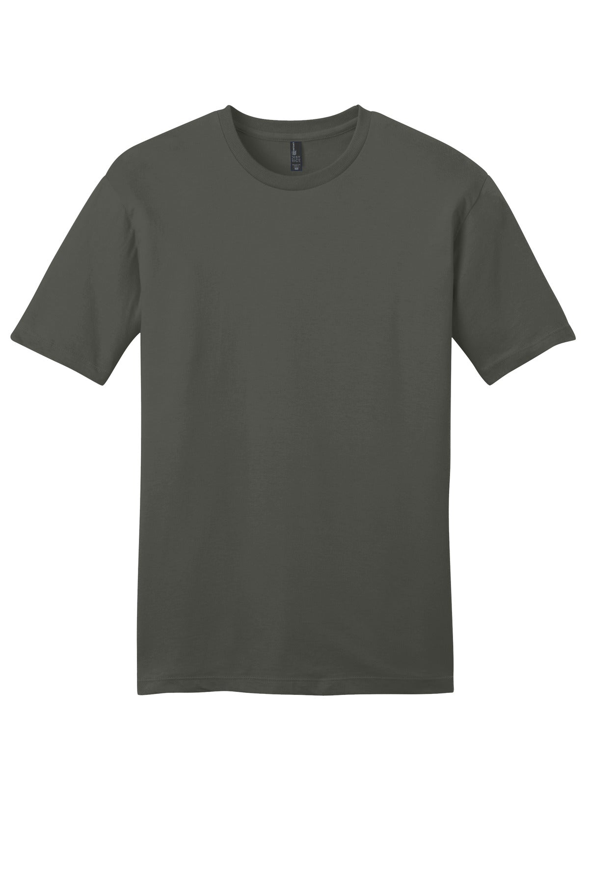 Front View of DeepestGry District Very Important Tee . DT6000 plain