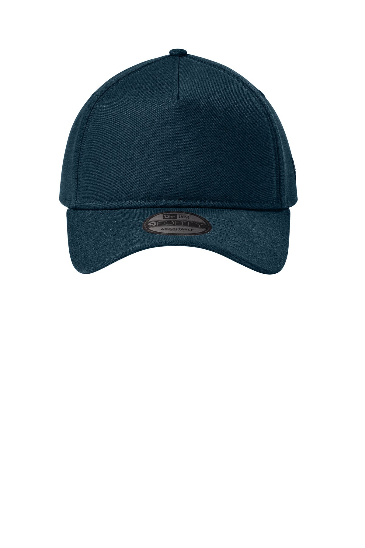 Front View of DeepNavy New Era A-Frame Snapback Cap NE211 plain