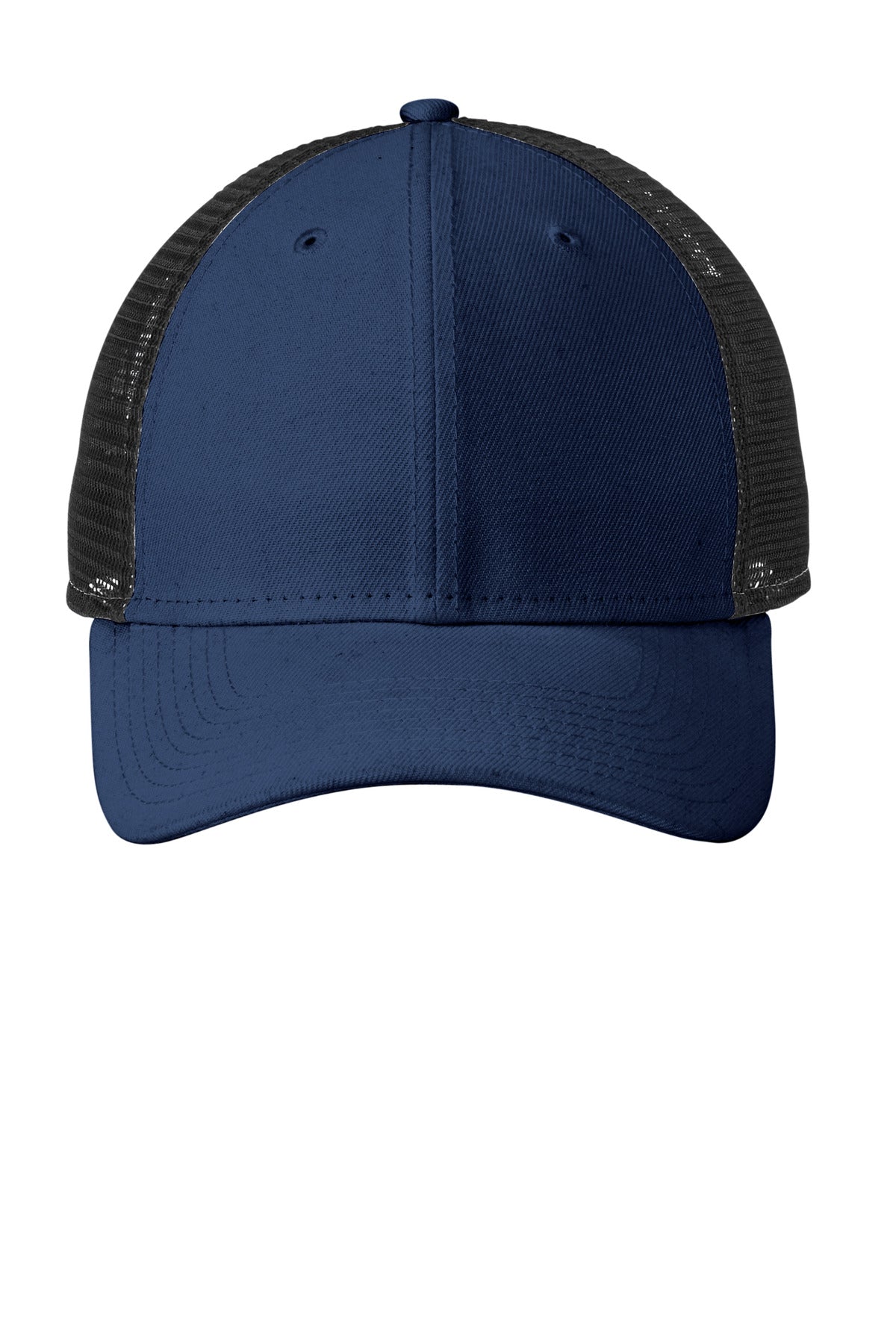 Front View of DeepNavy New Era Recycled Snapback Cap NE208 plain