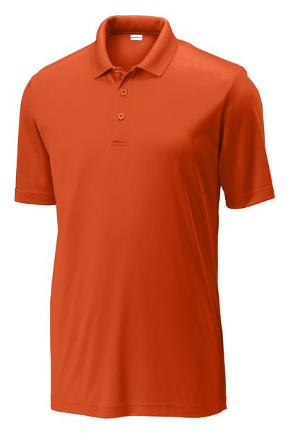 Front View of DeepOrange Sport-Tek PosiCharge Competitor Polo. ST550 plain