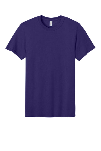 Front View of DeepPurple Jerzees Premium Blend Ring Spun T-Shirt 560M plain