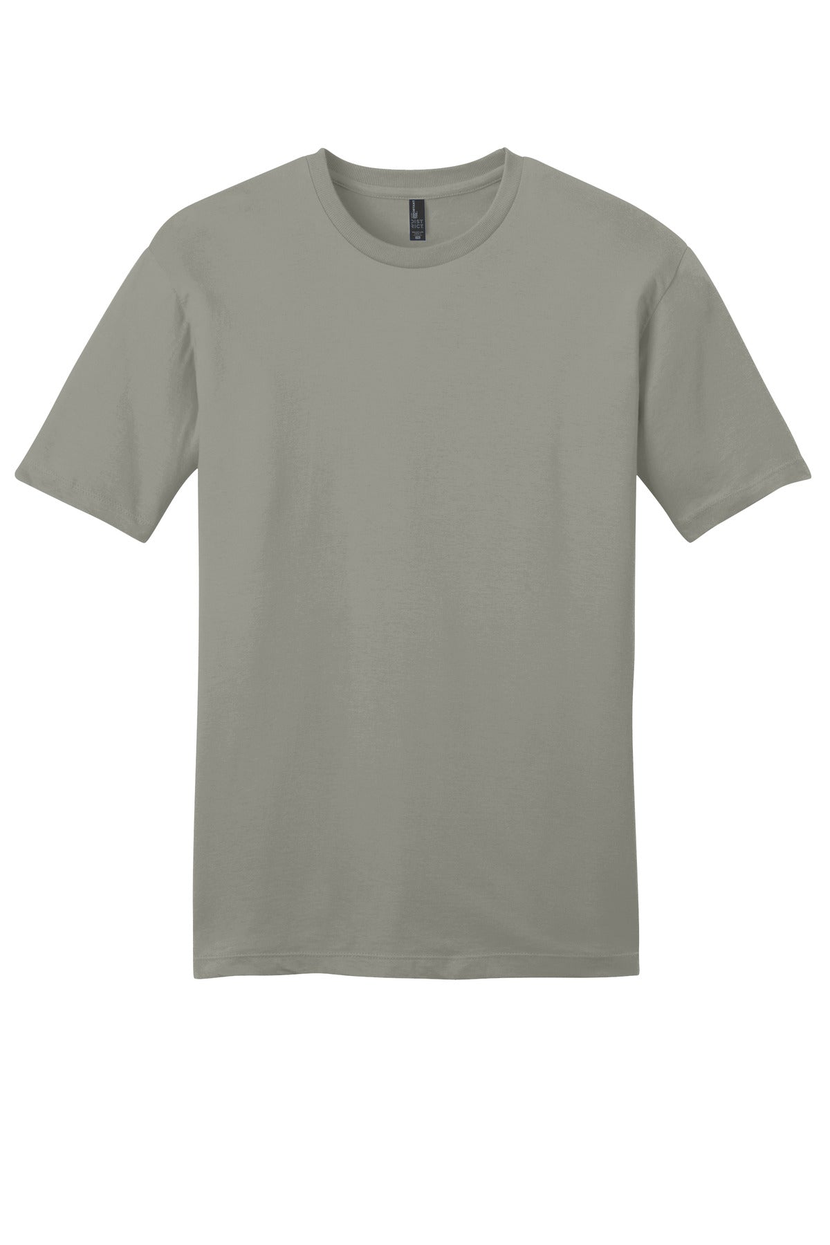 Front View of DeepSmoke District Very Important Tee . DT6000 plain