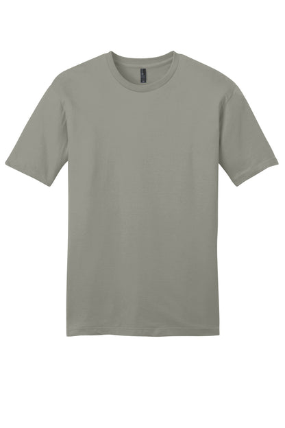 Front View of DeepSmoke District Very Important Tee . DT6000 plain