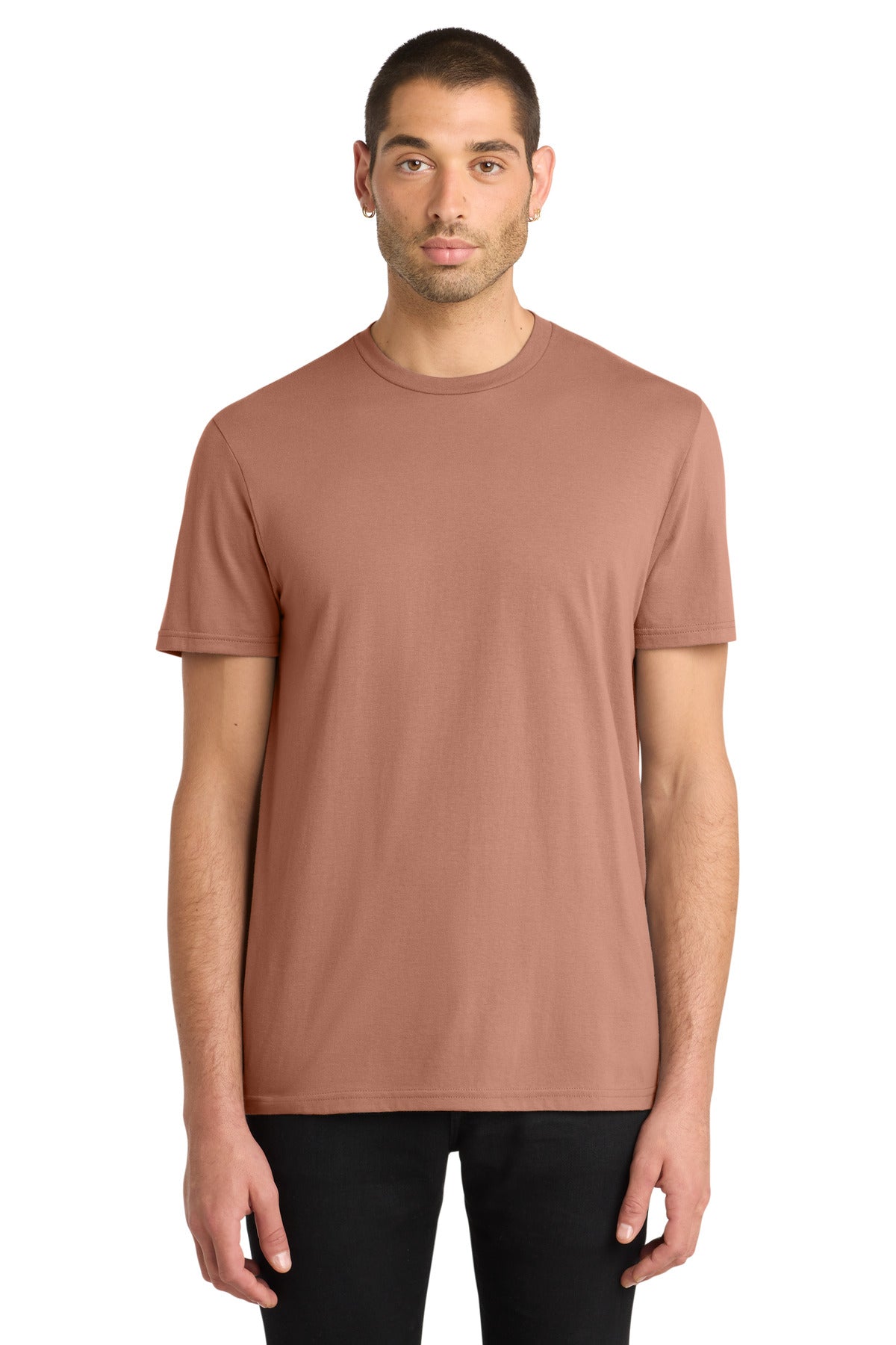 Front View of DesertRose District Very Important Tee . DT6000 plain