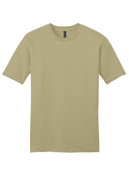 Front View of DesertTan District Very Important Tee . DT6000 plain
