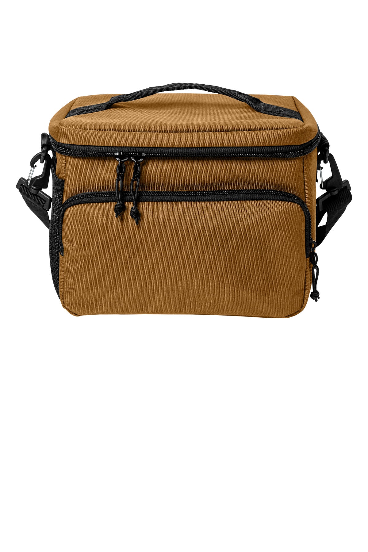 Front View of DuckBrown CornerStone 18-Can Cooler CSB505 plain