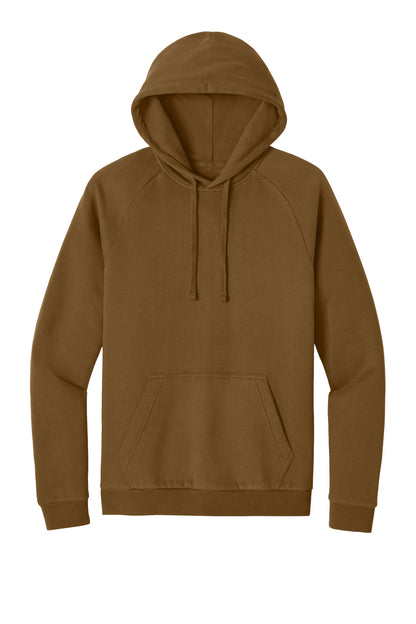 Front View of DuckBrown District Cloud Fleece Hoodie DT7800 plain