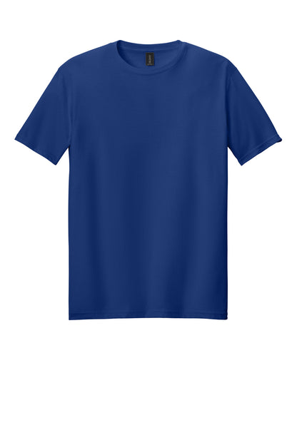 Front View of FanDeepRoy Gildan Softstyle T-Shirt. 64000 plain