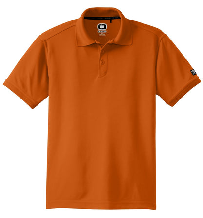 Front View of Flare Orange OGIO - Caliber2.0 Polo OG101 plain