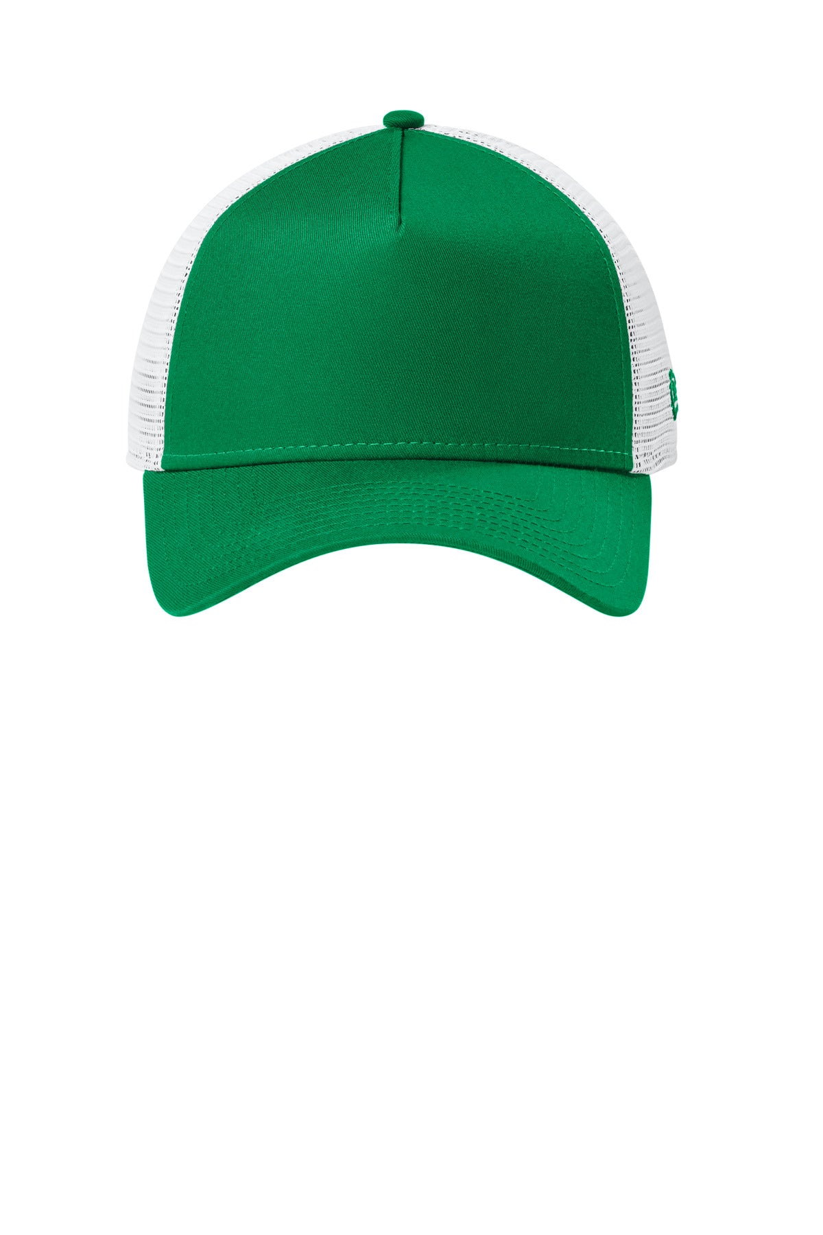 Front View of FlgKelly/W New Era Snapback Trucker Cap. NE205 plain