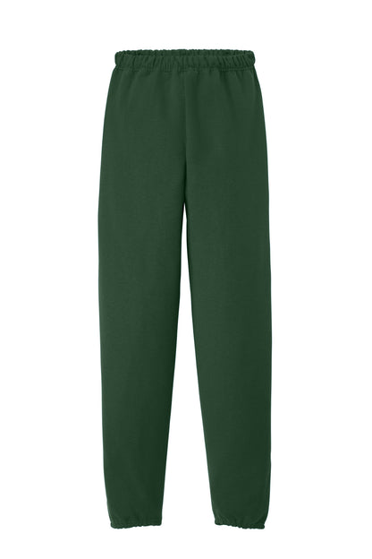 Front View of ForestGrn Jerzees - NuBlend Sweatpant. 973M plain