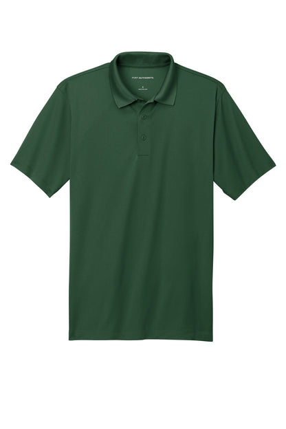 Front View of ForestGrn Port Authority C-FREE Performance Polo K863 plain