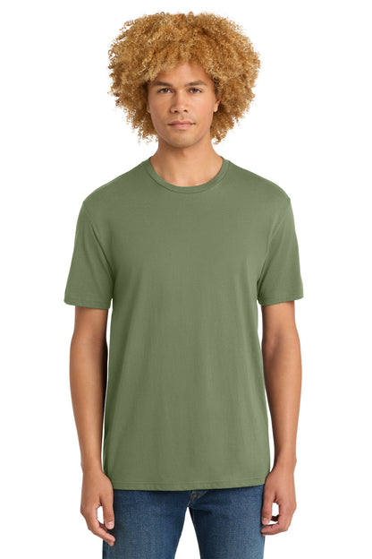 Front View of Fresh Fatigue District Perfect Weight Tee. DT104 plain
