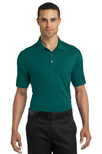 Front View of Fuel Green OGIO Linear Polo. OG1030 plain