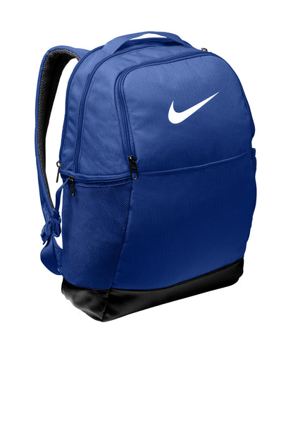 Front View of GameRoyal Nike Brasilia Medium Backpack NKDH7709 plain