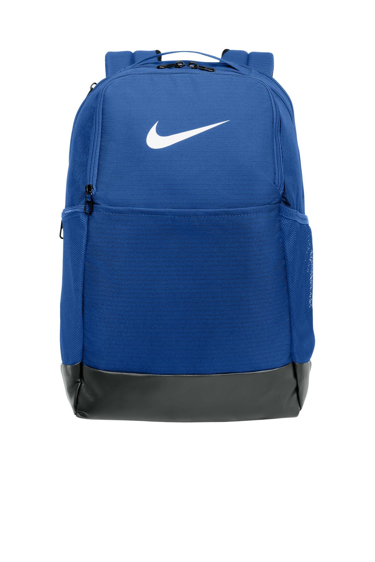 Front View of GameRoyal Nike Brasilia Medium Backpack NKDH7709 plain