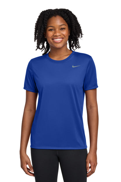 Front View of GameRoyal Nike Women's Team rLegend Tee DV7312 plain