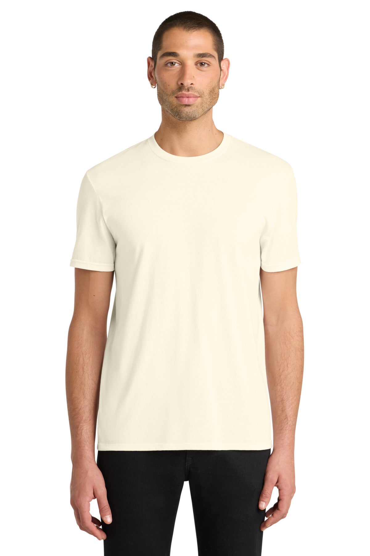 Front View of Gardenia District Very Important Tee . DT6000 plain