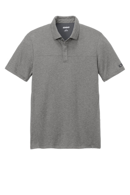 Front View of GearGrey OGIO Command Polo OG150 plain
