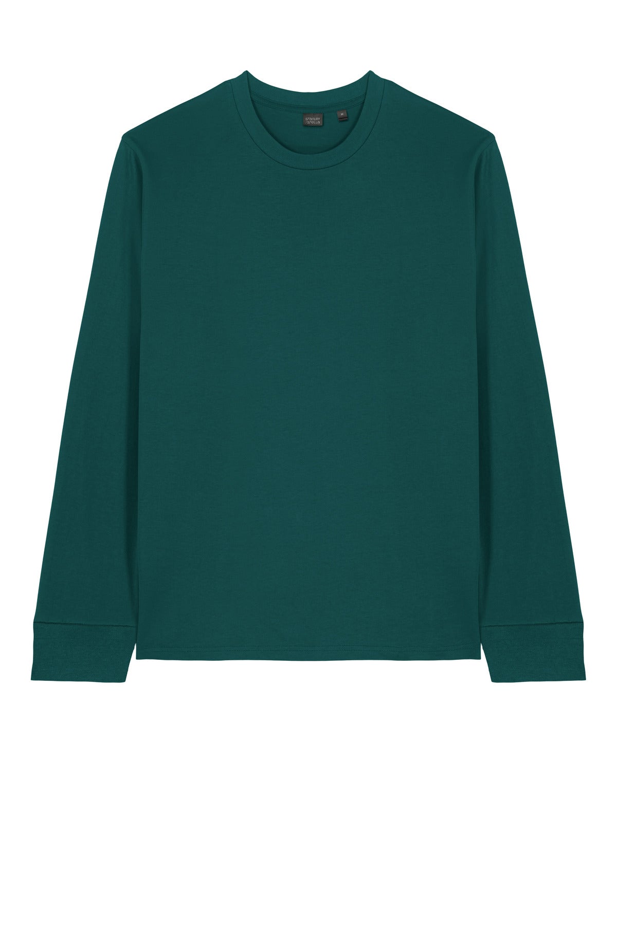 Front View of GlazedGrn Stanley/Stella Unisex Creator 2.0 Long Sleeve Tee SXU022 plain