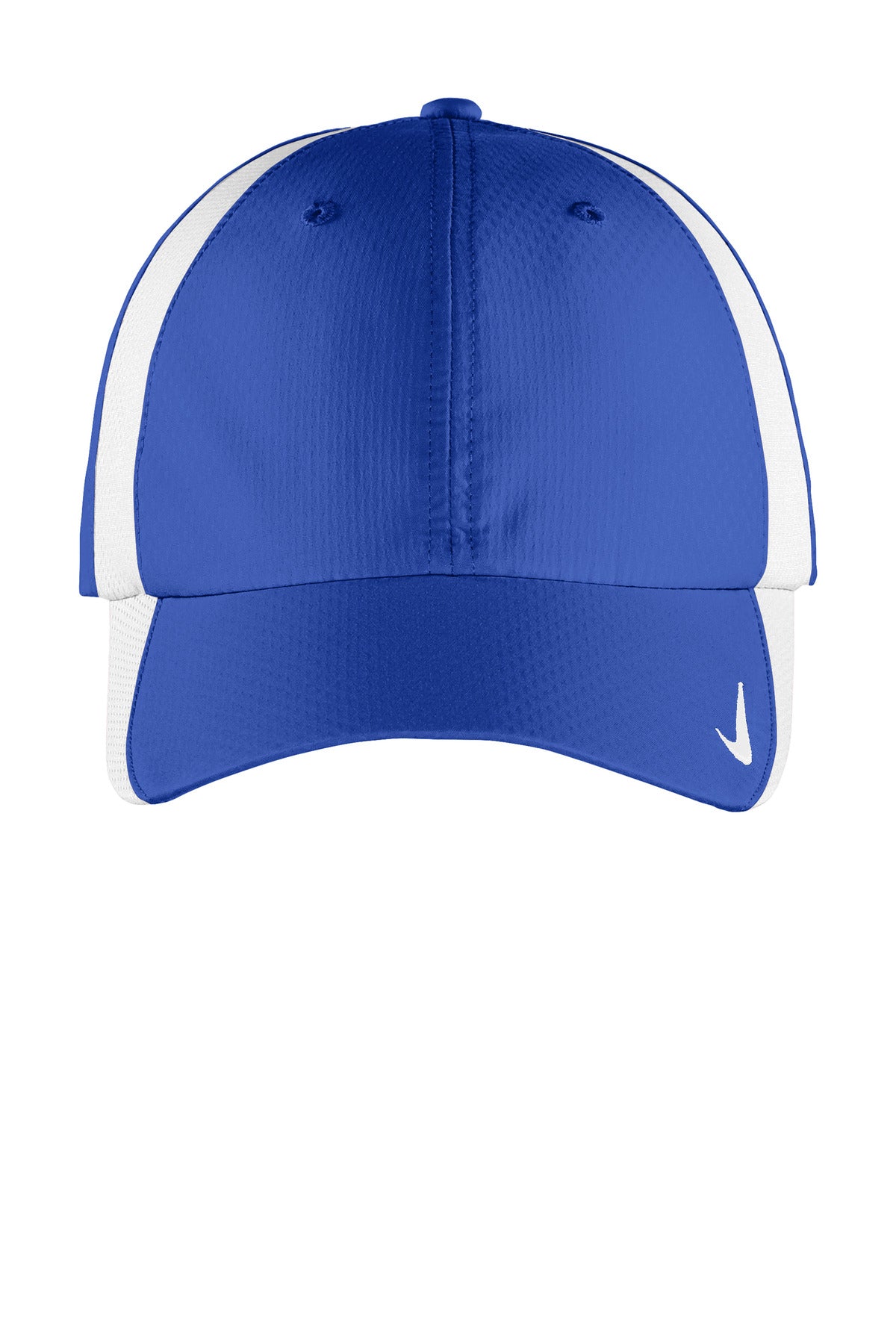 Front View of GmRy/White Nike Sphere Performance Cap NKFD9709 plain